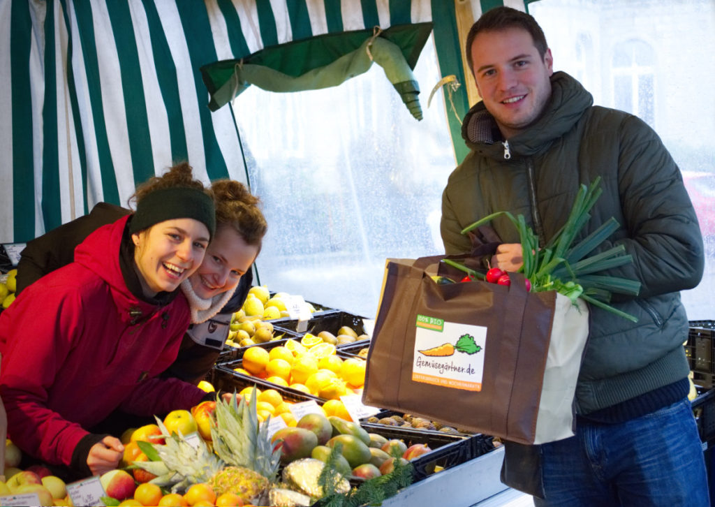 Tasche für den Wochenmarkt in Osnabrück von den Gemüsegärtnern
