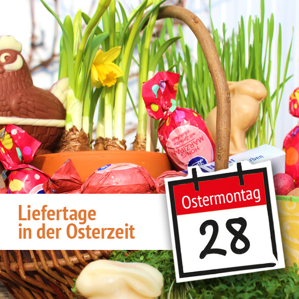 Bio-Lieferung zu Ostern. Jetzt auch in Rheine, Lingen, Lengerich und in Versmold