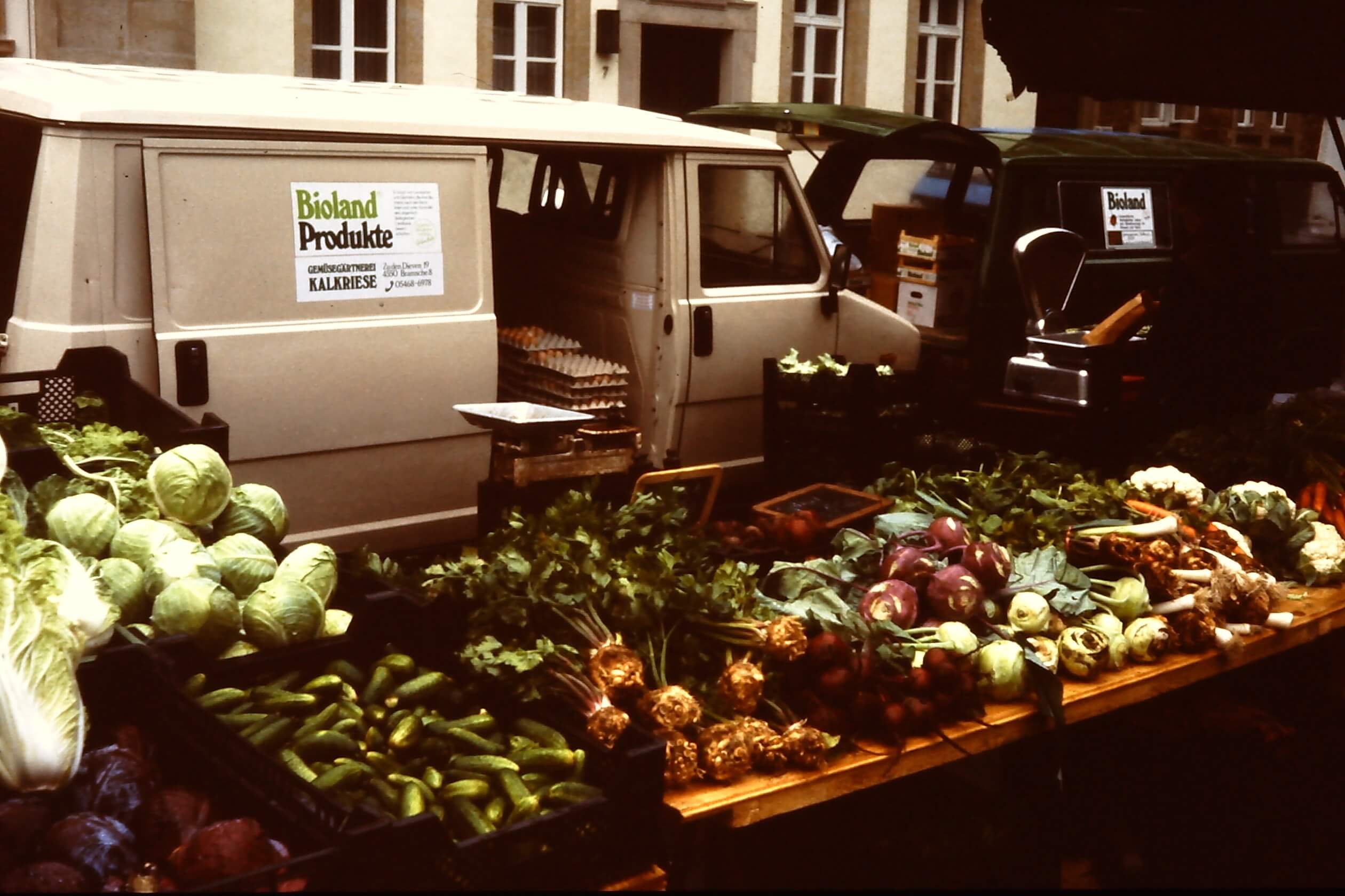 Gemüsegärtner Geschichte Wochenmarkt