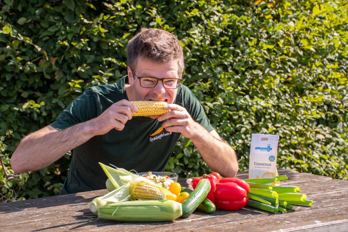 Bio-Mais aus Melle - Die Gemüsegärtner