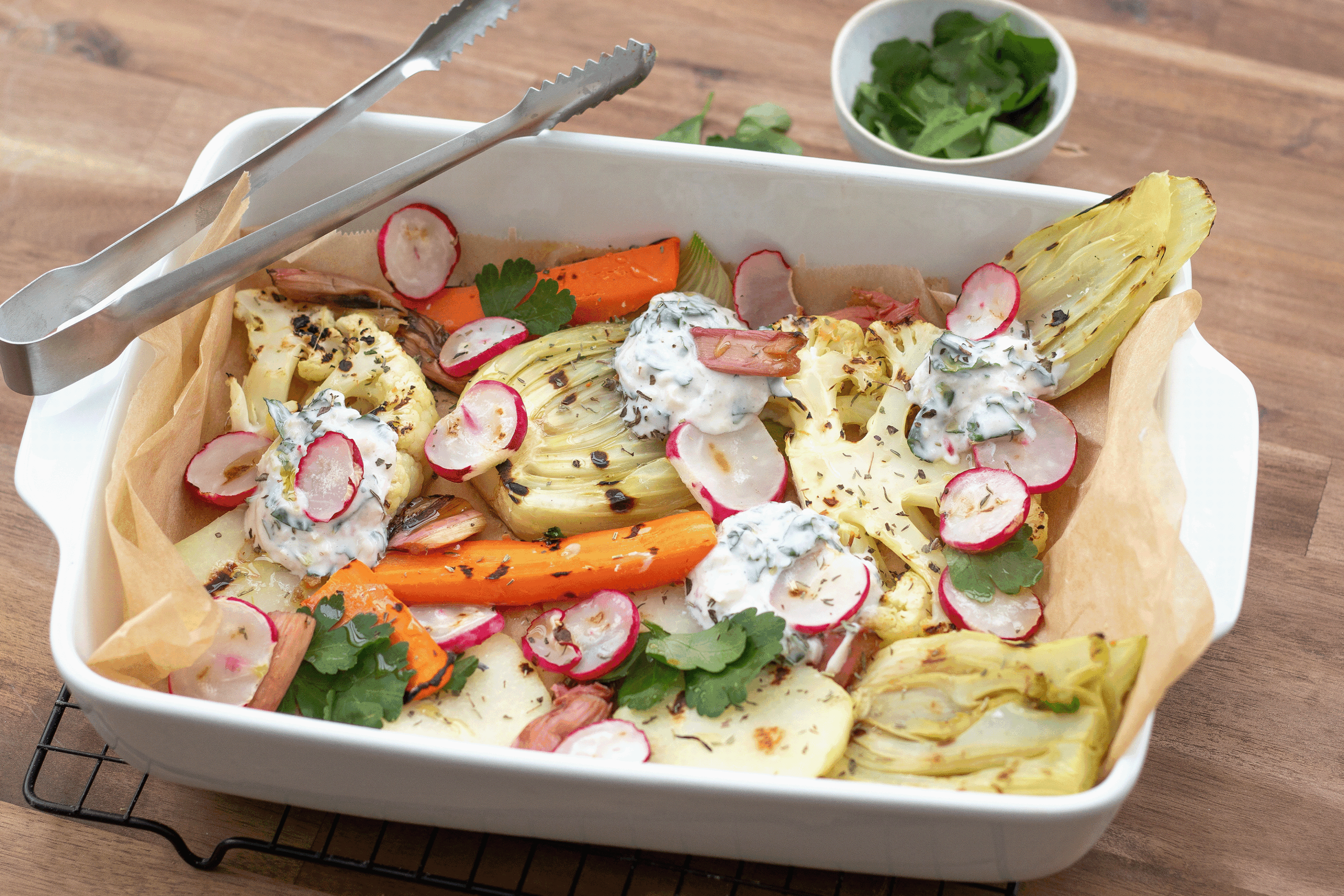 Grillgemüse mit Dip - Die Gemüsegärtner