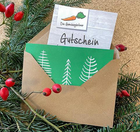 Gutschein_weihnachten Weihnachten trifft Nachhaltigkeit - Die Gemüsegärtner