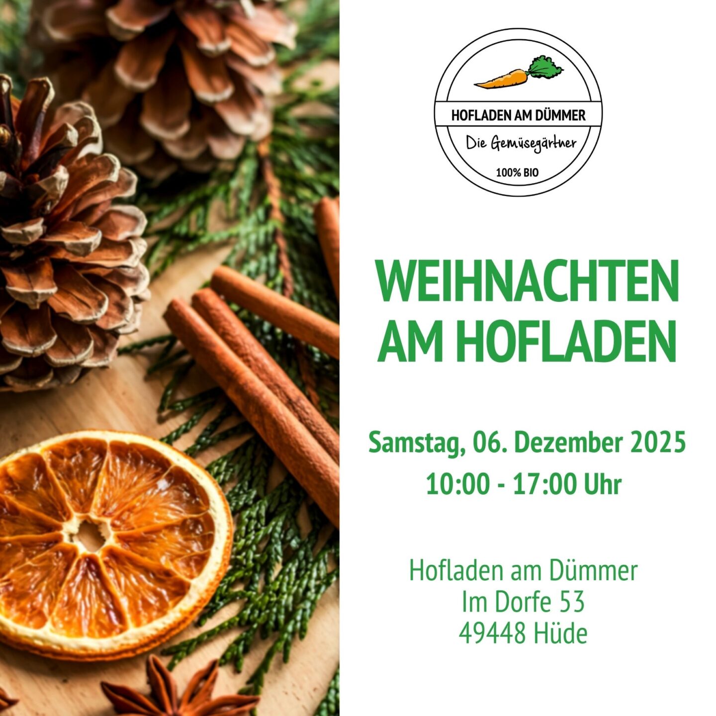 Winterzauber am Hofladen - Die Gemüsegärtner